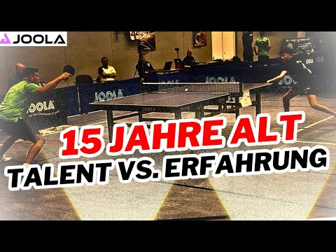 [Bundesliga Vlog: Match against a 15-year-old TALENT – something special happens at the end❗️🏓💥