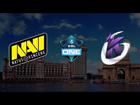 Live: NAVI vs KEEN GAMING BO3 | ESL One Mumbai | Playoff Round Upper Bracket