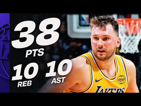 Luka Dončić STUFFED THE STAT SHEET vs Spurs | January 7, 2026