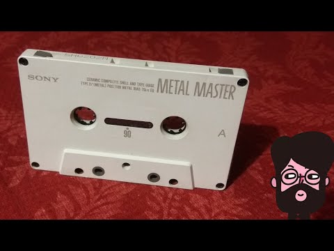 SONY Metal Master 90 - 1992 year's / Топ аудиокассета (Type IV) плёнка металл