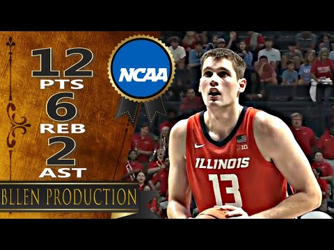 Tomislav Ivisic ('03) - 12 Pts Highlights｜Illinois Fighting Illini vs Ole Miss Rebels｜2024.10.27