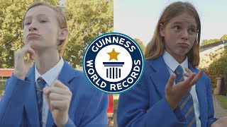 Sign Language world record Guinness World Records