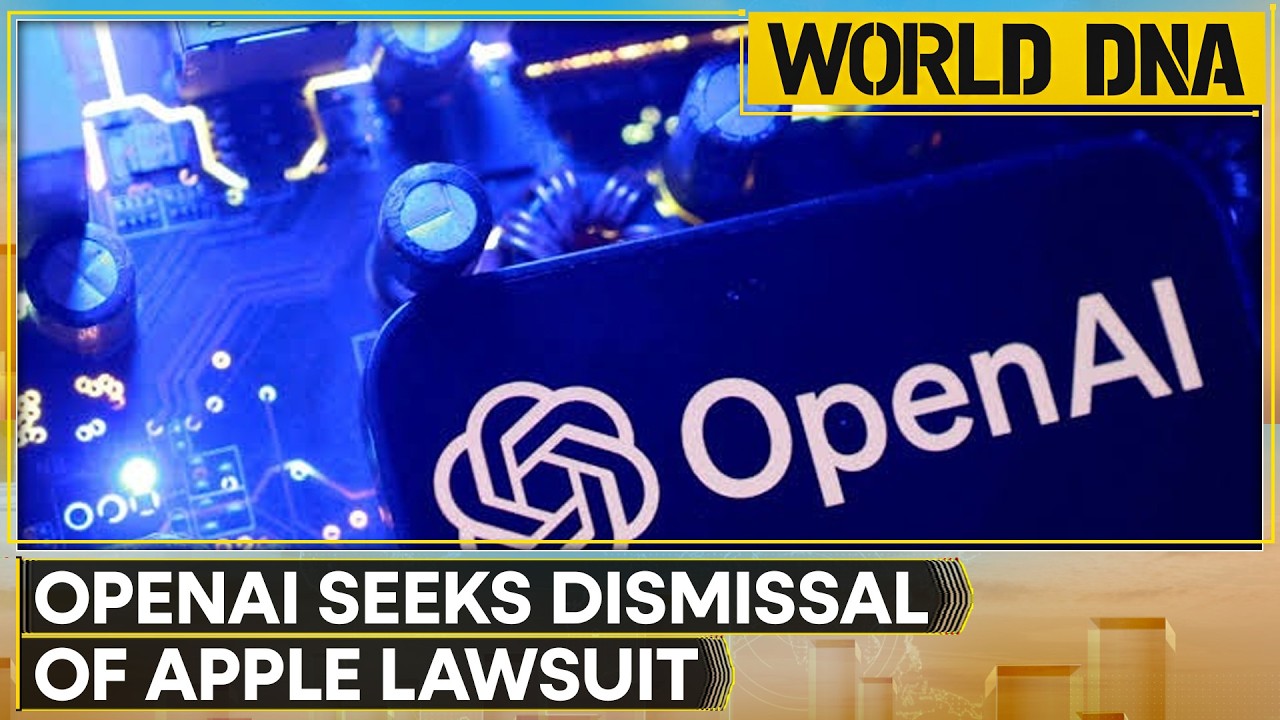 OpenAI Seeks Dismissal Of Apple Lawsuit: Fights Apple In AI Hardware Case | WION World DNA