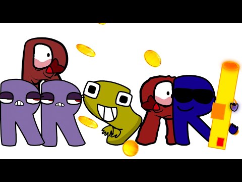 Filipino Alphabet Lore R & RR vs Russian Alphabet Lore P vs Spanish Alphabet Lore R | Animation