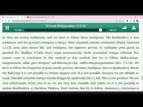 SB 5.5.31 By HDG Srila Prabhupada