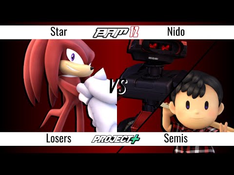 BAM 12 - Star (Knuckles) Vs. Nido (ROB, Ness) P+ Top 8 Losers Semis