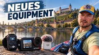 Würzburg auf dem SUP | Neue Kamera, neues Mikro, neue Fernsteuerung (DJI OSMO AC