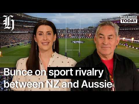 Thumbnail for 'It's always going to be big': Bunce on sport rivalry between NZ and Aussie | Ryan Bridge TODAY