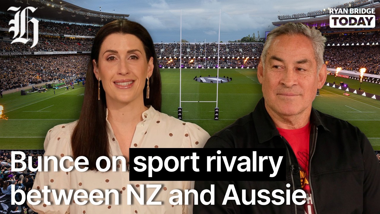 'It's always going to be big': Bunce on sport rivalry between NZ and Aussie | Ryan Bridge TODAY