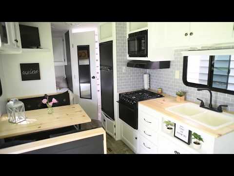 Fully Renovated 2011 Heartland TrailRunner 26FQS RV Renovation Walkthrough