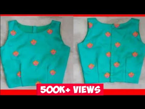 Kids Boat neck blouse cutting and stitching | Simple Method blouse for Lahengas and croptops