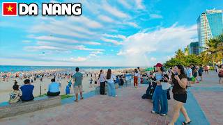 My Khe Beach Afternoon Is Incredible - Amazing Tourist Atmosphere at Da Nang Vietnam Walking Tour