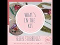 Whats In The Box Broidery Kits By Hugs N Kisses