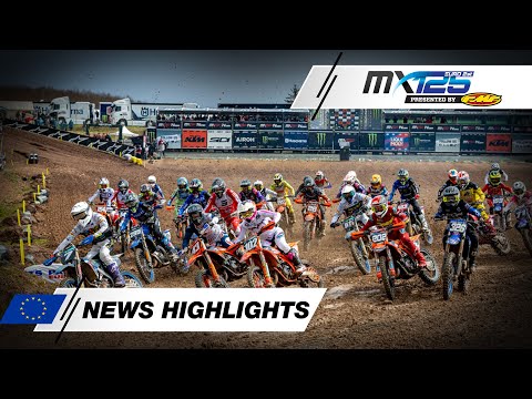 News Highlights EMX125 Presented by FMF Racing Race 1 | 2025 MXGP of Europe