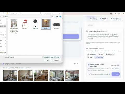 SuperRoom Ai - AI-Powered Interior Design