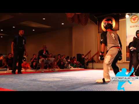 Justin Ortiz v Leo Valdivia | 2015 Pan American Intls | Overall Sparring Finals