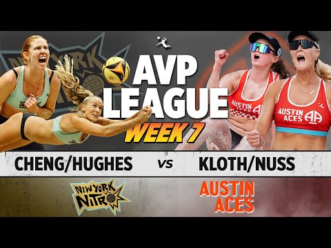 Cheng/Hughes vs. Kloth/Nuss | New York Nitro vs. Austin Aces AVP LEAGUE WEEK 7