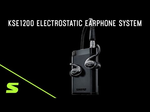 Shure KSE1200 Electrostatic Earphone System