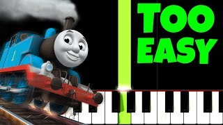 Thomas The Tank Engine, but it's TOO EASY, I bet 1.000.000$ You Can PLAY THIS!