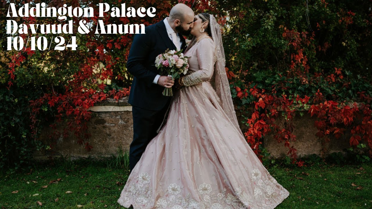 Addington Palace wedding photography and film