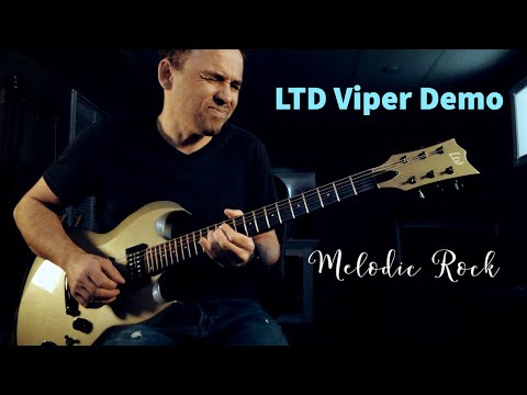 ESP LTD Viper 50 Electric Guitar, Gloss Black image 12