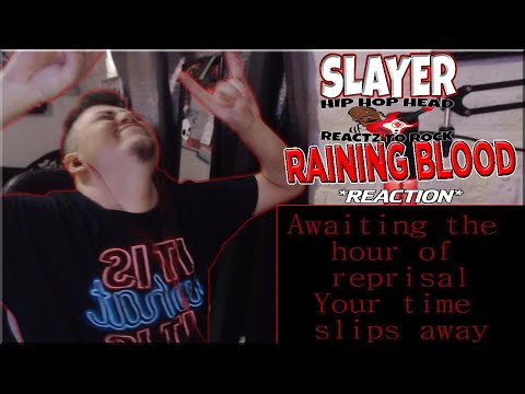 First Time Hearing Slayer!🤘 | Slayer - Raining Blood *REACTION*