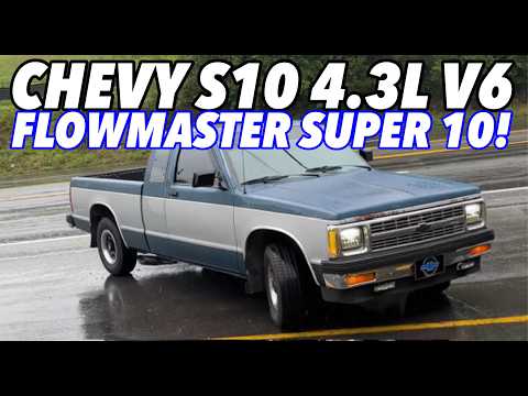 1992 Chevy S10 4.3L V6 w/ FLOWMASTER SUPER 10!