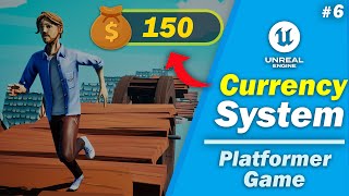 Currency System in Unreal Engine 5 (Part 6) Platformer Game | Beginners Course