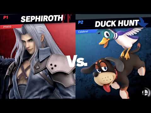 Calabrel (Duck Hunt) vs DarkP0tat0 (Sephiroth) - Smash Ultimate 10.0.0