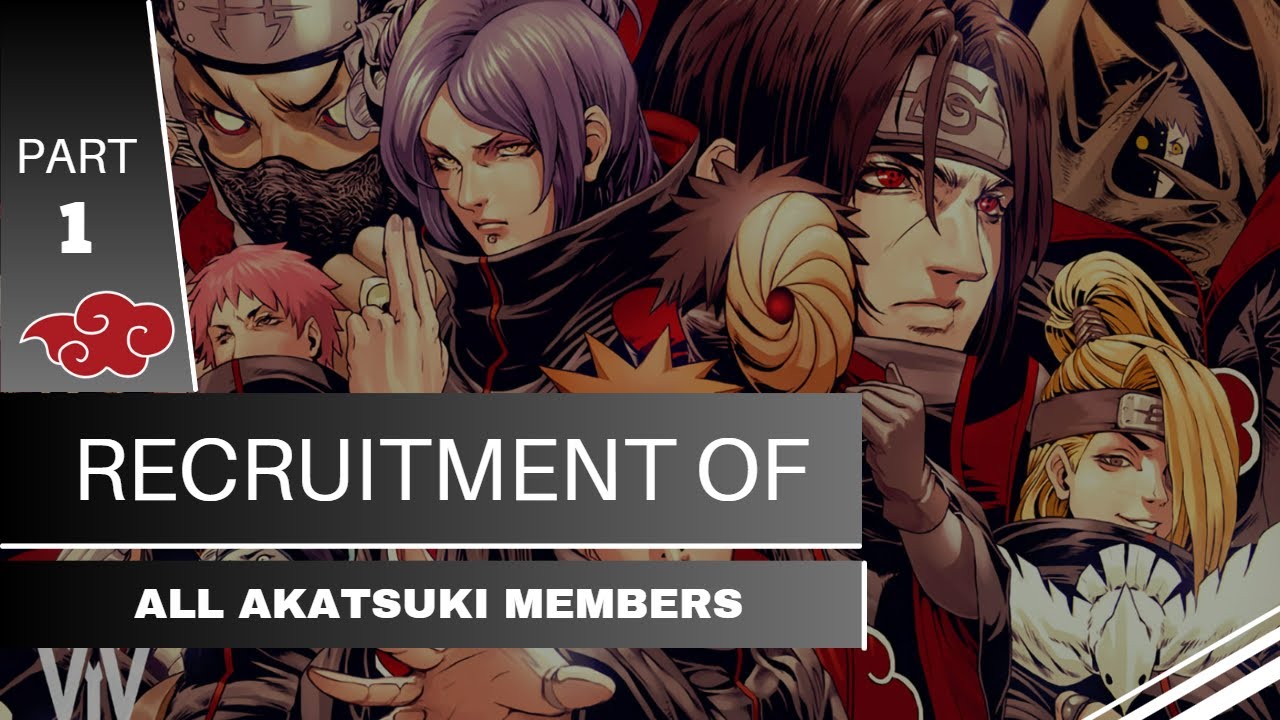 Recruitment of All Akatsuki Members || Formation of the Akatsuki Organization thumbnail
