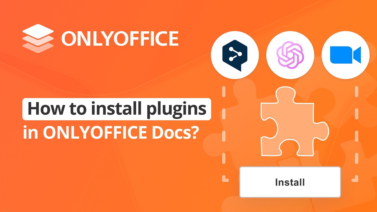 How to install plugins in ONLYOFFICE Desktop Editors