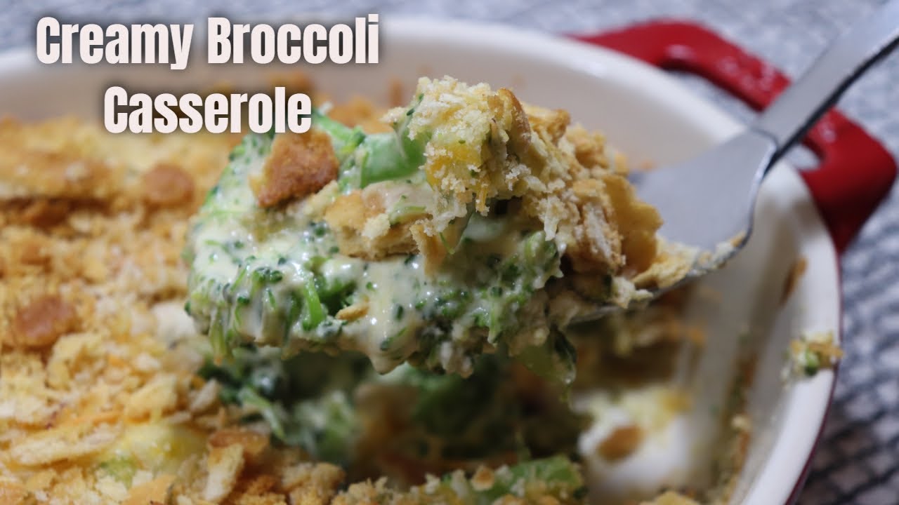 Creamy Broccoli Casserole | Easy Side Dish Recipe | MOLCS Easy Recipes