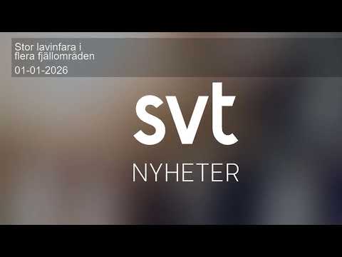 Stor lavinfara i flera fjällområden