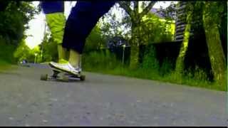 preview picture of video 'Longboarding, Sergiev Posad, Russia 2012'