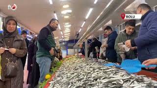 Bolu'da Hamsi Bolluğu Sürüyor Kilosu 200 Liradan Rağbet Gördü