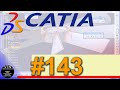 01-143 CATIA v5 TUTORIAL surface design: ( Isoparametric Curve )
