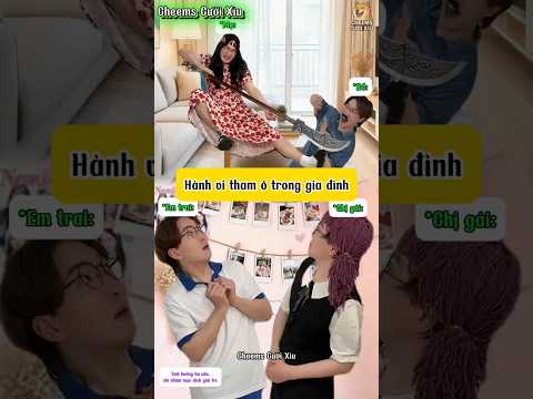 Hành vi tham ô trong gia đình #shorts
