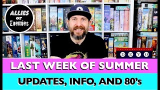 Last Week of Summer - Designer Diary 1