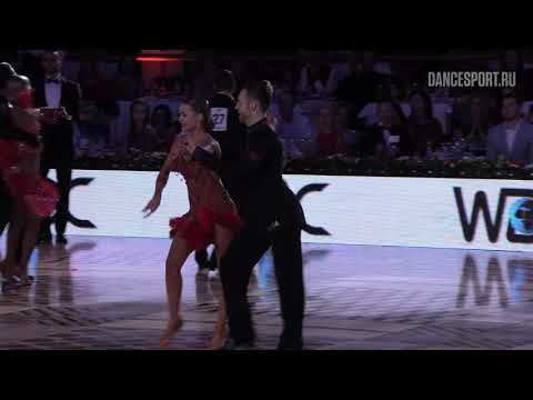 Vladimir Litvinov - Olga Nikolaeva RUS, Samba, WDC European Championship 2019