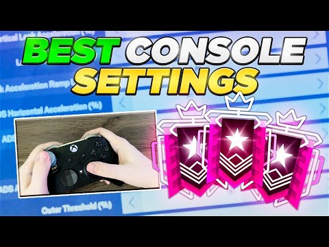 Champion *BEST* Settings & Sensitivity - Rainbow Six Siege Console