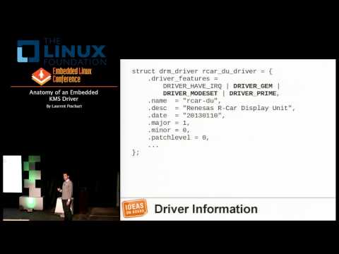 Embedded Linux Conference 2013 - Anatomy of an Embedded KMS Driver