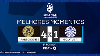 MELHORES MOMENTOS APARECIDENSE X GOIATUBA | 5ª RODADA GOIANÃO NOVO MUNDO 2026