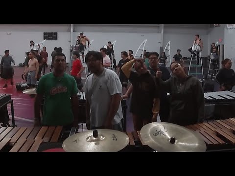 Dark Sky Percussion 2022 Front Ensemble Cam - Finals Rehearsal Run (Side 2 Hype Crew)