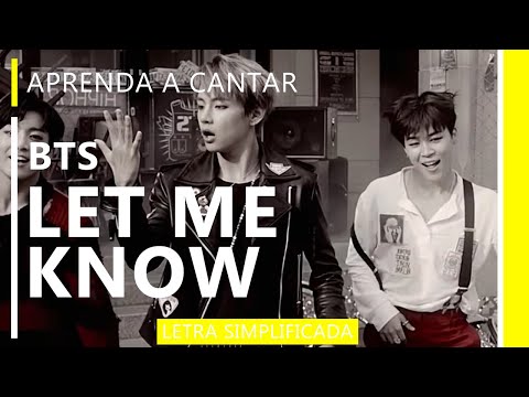 Let Me Know - Bangtan Boys
