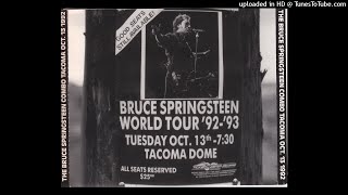 Bruce Springsteen The Big Muddy Tacoma 13/10/1992