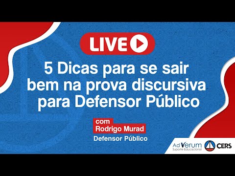 5 dicas para se sair bem na prova discursiva para Defensor Público
