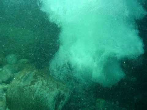 Maggia Tauchen 2010: Wolfsrachen Becken3