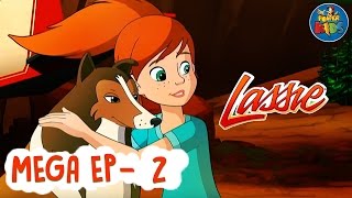 Lassie Mega Episode - 2 | The New Adventures Of Lassie | Popular Cartoon In English | Power Kids