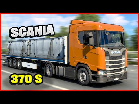 SCANIA 370 S - DÜSSELDORF LİÈGE | Euro Truck Simulator 2