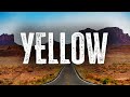 Coldplay - Yellow / Lyrics